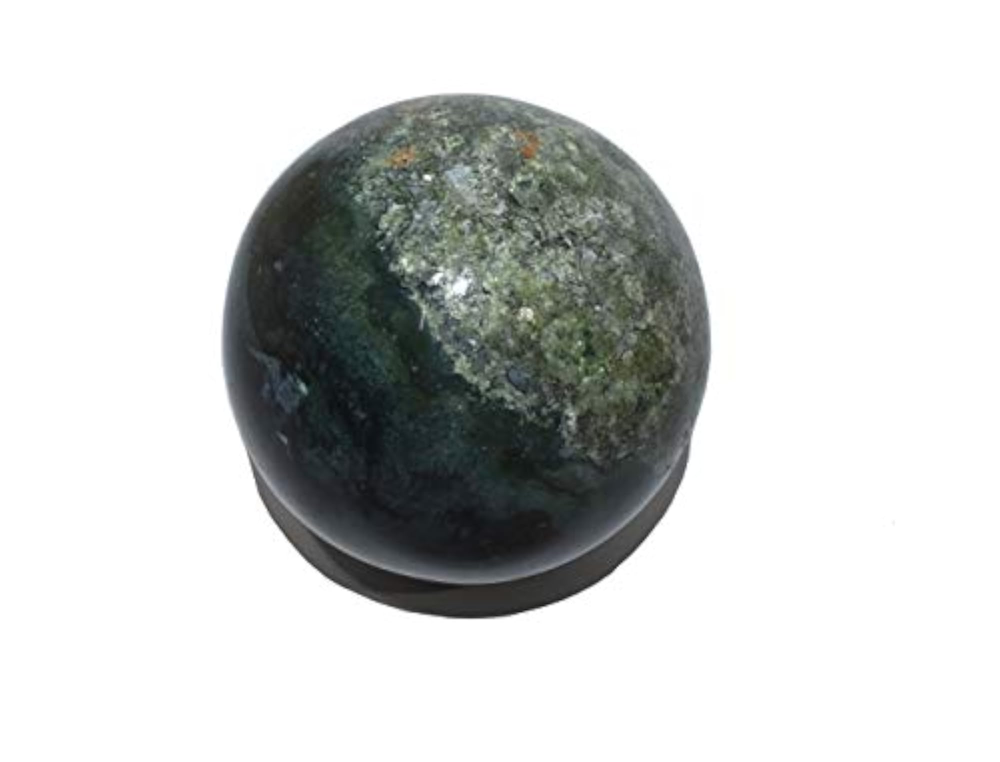 Tree Agate Chakra Balancing Sphere, Natural Healing Stone