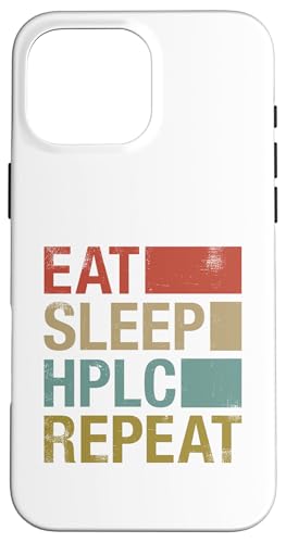 �����t�̃N���}�g�O���t�B�[ HPLC Eat Sleep Repeat ���g�� �X�}�z�P�[�X iPhone 16 Pro Max �p