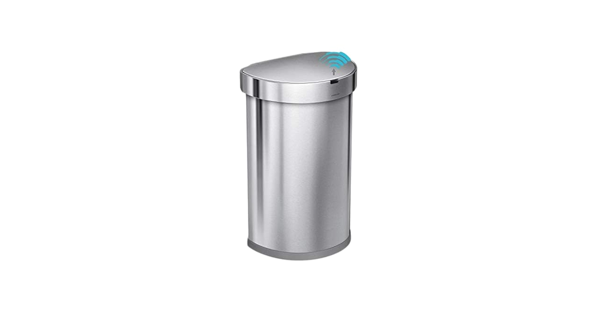Amazon.com: simplehuman 45L semi-Round Sensor can, Matte