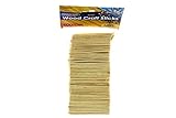 CHENILLE KRAFT COMPANY CK-389401 MINI CRAFT STICKS 500 PCS NATURAL