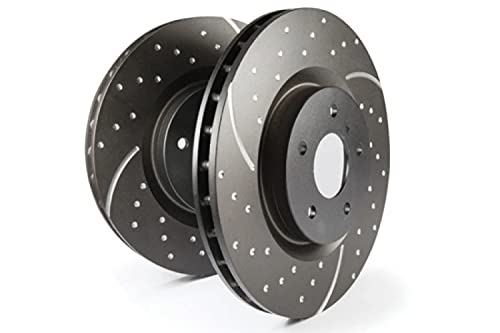 Rotor sport alvéolé EBC Brakes GD972 fendu anti évanouissement de frein