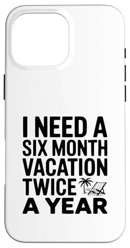 I Need A 6Ԃ̋x N2 ʔp X}zP[X iPhone 16 Pro Max p