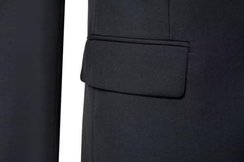 Mens 3 Piece Suit Slim Fit Shawl Lapel Blazer Vest Pants Suits Set Mens Formal Business Wedding Prom Suits4