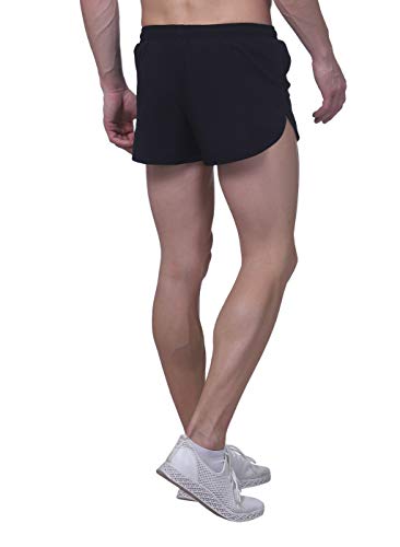 Image of TRUEREVO 2 inch Men's Pro Marathon Dry Fit Running Shorts with Inner Brief and Key Pocket