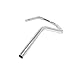 Motorcycle Hanger 1 inch 25mm Ace Cafe Racer Clubman Handlebar Handle bars handlebars Bar compatible with Harley Sportster XL883 XL1200 (Chrome Color)