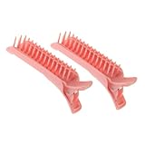 Beaupretty 1ペア対のルートクリップ ヘアクリップ 自然な感を実現するスリン