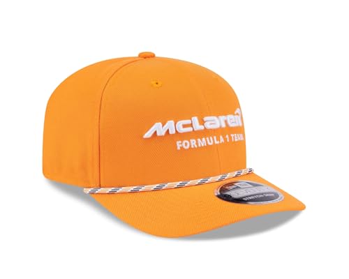New Era McLaren Racing 9Seventy Rope Papaya Strech Snap Hat Orange miniatura 3