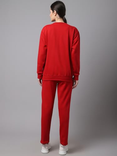 Image of Mack Jonney Fleece Printed Tracksuit for Women-SW 44 LOWER 002-P-V-140