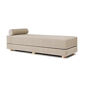Jaxx Alon Daybed | Fold-Out Sleeper | Queen-Size Mattress - Ivory 31Hk6f0hSnL. SS280