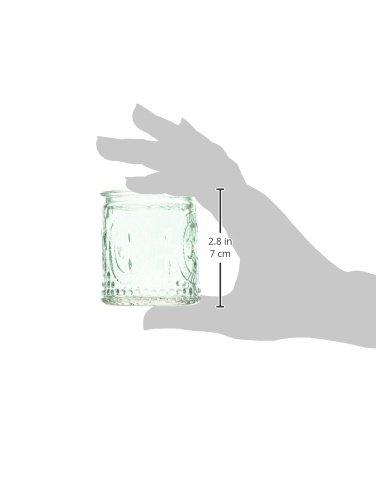 Kate Aspen Blue Glass Tealight & Votive Candle (Set of 4) Vintage Tea Light Holders, 4 Count - Image 7