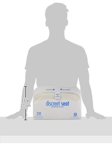Discreet Seat DS-1000 Half-Fold Disposable Toilet Seat Covers thumb #2