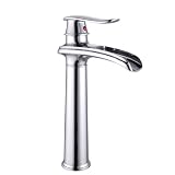 Robinet à poignée unique : fonctionne d'une seule main, ajustez facilement le volume d'eau et la température requis. mitigeur monocommande lavabo vous permet de profiter du plaisir du lavage