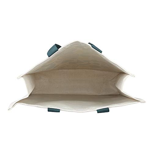 Dussle Dorf Bags Eco Cotton Canvas Shopping Bags for Carry Milk Grocery Fruits Vegetable Handles