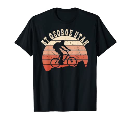 St. George Utah Mountain Biking Biker Cyclist T-Shirt