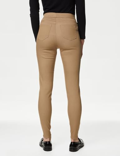 Image of Marks & Spencer Womens Light Wash High Rise Skinny Fit Jegging