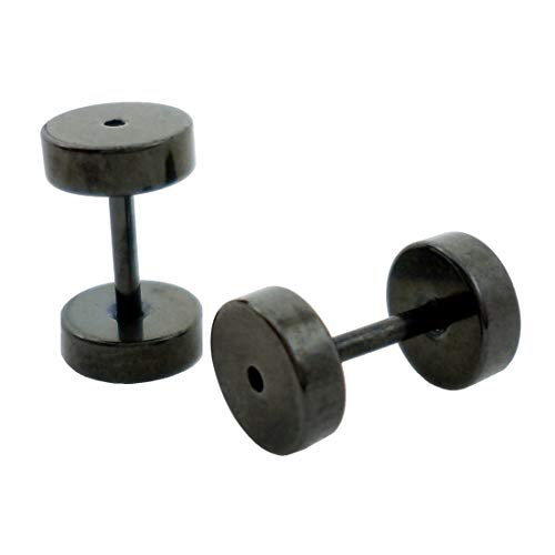 BRINCO MASCULINO ESTILO ALARGADOR - 6 mm (PAR)
