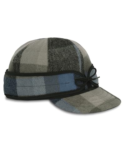 Image of Stormy Kromer The Original Cap, Wool Blend Hat, Warm Winter Outdoor Cap with Flannel Lining, Earflaps, for Men and Women