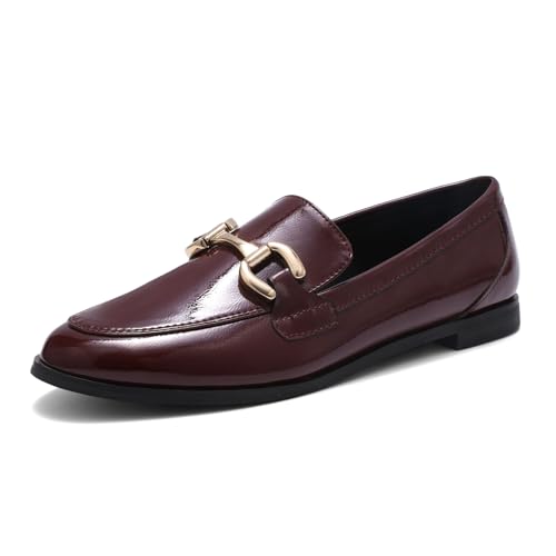 Image of Women's Flats Shoes Leisure Shoes Slip On Work Shoes Comfort Walking Shoes，Loafers for Women Casual Moccasins.