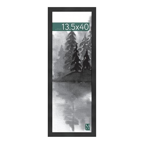 MCS Museum Poster Frame Onyx 13.5 x 40 in Single