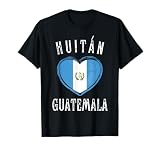 Guatemala Flag Heart Huitan City T-Shirt