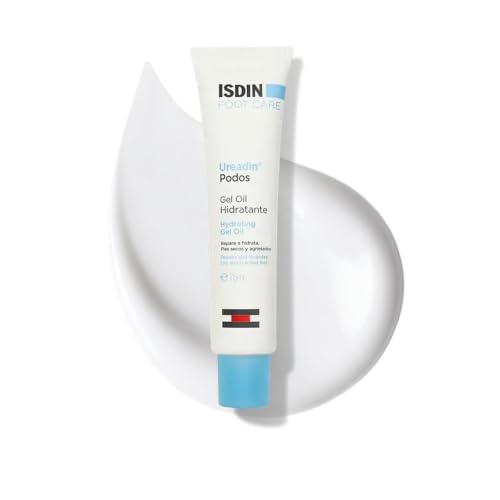 ISDIN Ureadin Podos Gel Oil Hidratante, Crema Para la Hidratacion y Eliminación de Durezas en los Pies, 75ml