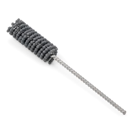 Image of Flexible Cylinder Hone Tool Engine Brake Cylinder Deglazer & Bore Refinishing Brush | Ball Style Abrasive for Honing, Deburring & Cross-Hatching (1 inch (25.4mm), 240)
