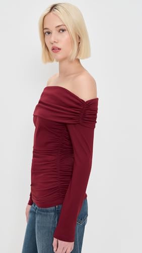 Susana Monaco Women's Off The Shoulder Gathered Top4