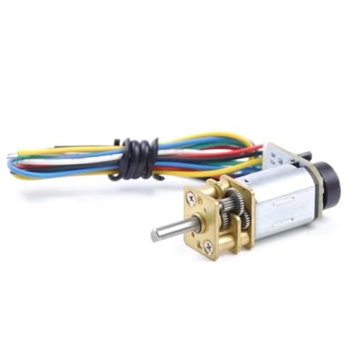 Moteur GA12-N20 miniature 3V 6V 12V avec encodeur de précision pour robotique
