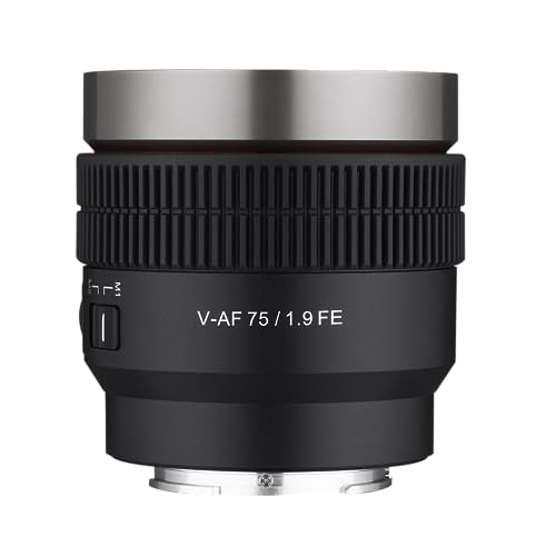 Image of Samyang V-AF 75mm T1.9 FE Lens for Sony E (Black)
