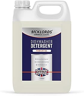 McKLords Dishwasher Detergent, 5 Litre, Clear
