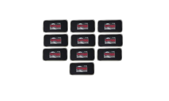 Image of Radial Tyre Repair Patch No. 40 (Box of 10 Pcs) | Heavy-Duty Tubeless Tyre Puncture Patch | Strong Adhesive Rubber Patch for Car, Bike, Scooter, Truck & Tractor Tyres