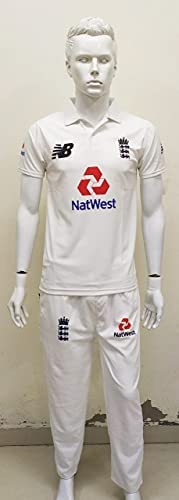 BOWLERS England Test 2019-20 Half Sleeve Jersey with Trouser Set