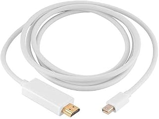 Multibao 1M Mini DisplayPort DP Display Port to HDMI Male Plug Display/Monitor/TV Cable (1M)