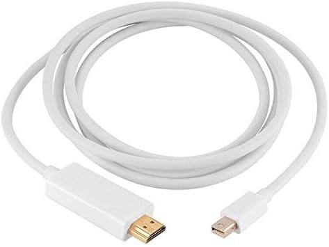 Multibao 1M Mini DisplayPort DP Display Port to HDMI Male Plug Display/Monitor/TV Cable (1M)
