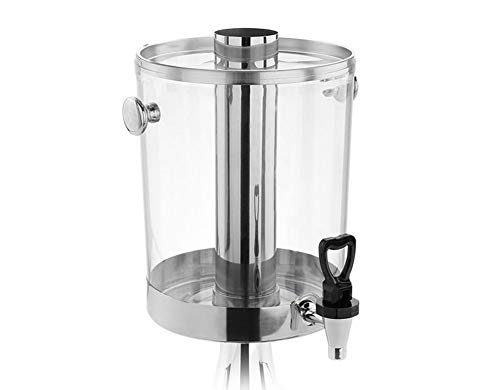 Dispensador Cold Beve con tapa segura y grifo para cócteles, agua helada y refrescos fríos, ideal para fiestas, eventos y reuniones