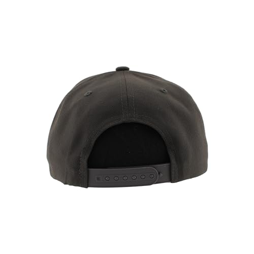 Gorra Snapback Oficial NCAA Z11 Brick Charcoal Gris miniatura 4