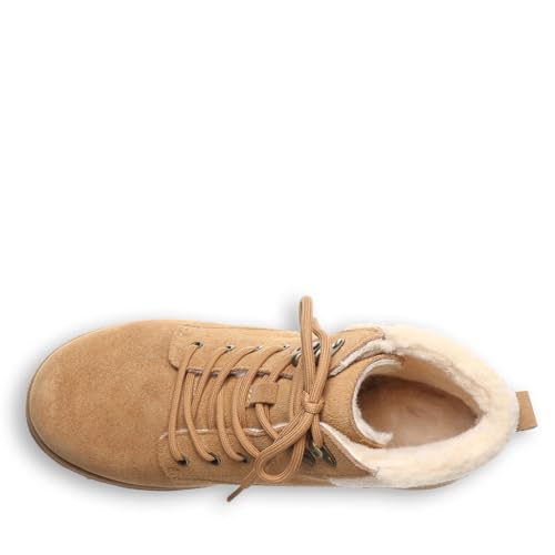 BEARPAW Women's Retro Quinn Boot - Multiple Colors & Sizes | Classic Suede | Lightweight Lace-Up4