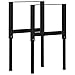 vidaXL 2X Werkbankgestell Höhenverstellbar Werkbankfuß Arbeitstisch Werkbank Gestell Tischgestell Tischbein Tischfuß Metall 55x(69-95,5) cm Schwarz Baby,Schwarz günstig Kaufen-vidaXL 2X Werkbankgestell Höhenverstellbar Werkbankfuß Arbeitstisch Werkbank Gestell Tischgestell Tischbein Tischfuß Metall 55x(69-95,5) cm Schwarz
