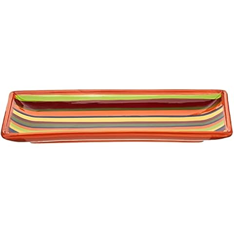 Boston International Keramik Serving Tray La Fiesta Serviertablett Cover