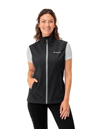 VAUDE Damen Weste Women's Hurricane Vest III black uni 36 – Ansicht 2