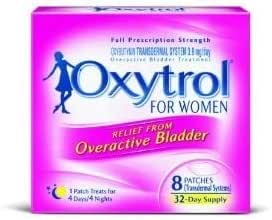 Oxytrol Womens Overactive Bladder Patch 8 Ct, Pack of 6 : Amazon.co.uk ...