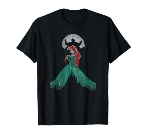 T-shirt Disney La Petite Sirène Ariel et Ursula silhouette pour femme