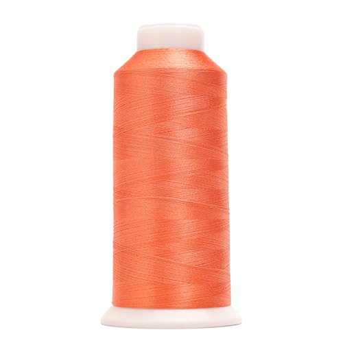 Image of High Tenacity Polyester Embroidery Machine Thread 40WT(120D /2) 4000M Per Spool for Commercial and Domestic Embroidery Machine (Melon Burst-1952)