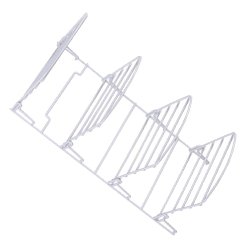 OKUMEYR Kitchen Wall-Mounted Tray Rack Folding Storage Organizer for Side Dishes Space-Saving Design for Restaurants and Home Use and Easy to Install