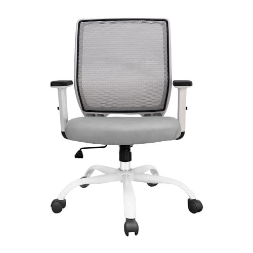 Eicesow Office Chair Ergonomic Desk Chair Mesh Computer Chair, Executive Chairs for Home Office Comfortable Lumbar Support (Gray) by Eicesow - Used condition - US$68.40