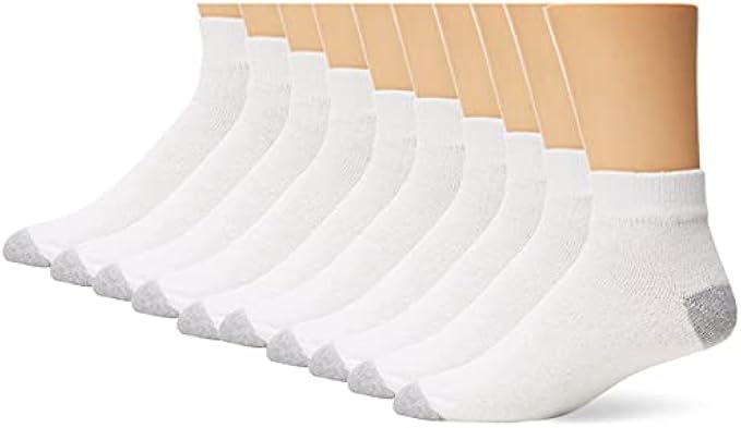 Fruit of the Loom mens Value 10 Pair Pack Socks