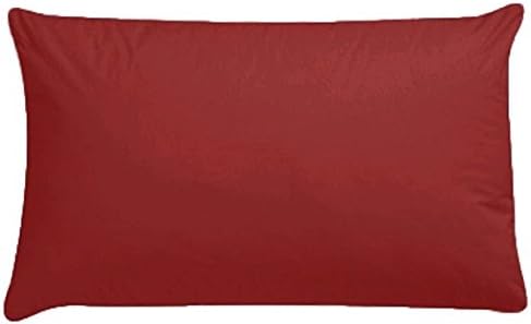 AmigoZone Plain Pollycotton Baby Todler Cot Bed Pillow Pair Cases 40 x 60cm - White