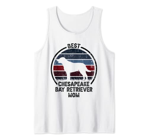 Miglior Cane Madre Mamma - Vintage Chesapeake Bay Retriever Canotta