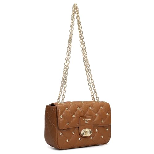 Image of Da Milano Leather Shoulder Bag for Women
