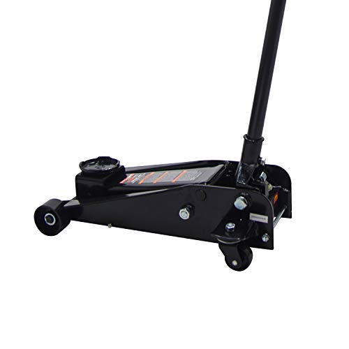 Image of Pro Lift G-4630JSCB 3 Ton Heavy Duty Floor Jack /Jack Stands and Creeper Combo - Great for Service Garage Home Uses - Black
